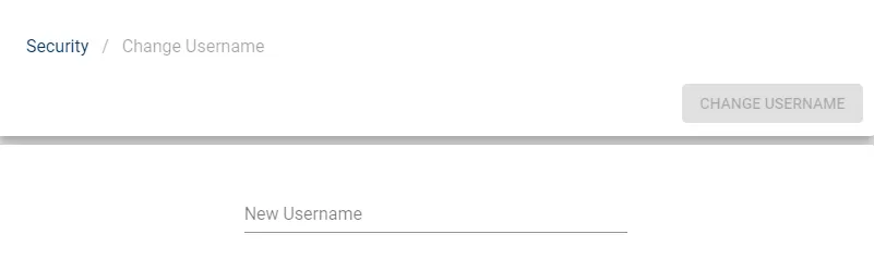 Update Username